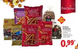 Lidl Favorina Kruidnoten aanbieding