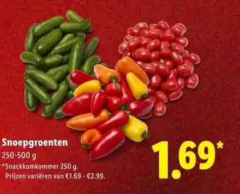 Lidl Snoepgroenten aanbieding