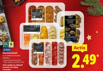 Lidl Gourmetschotels aanbieding