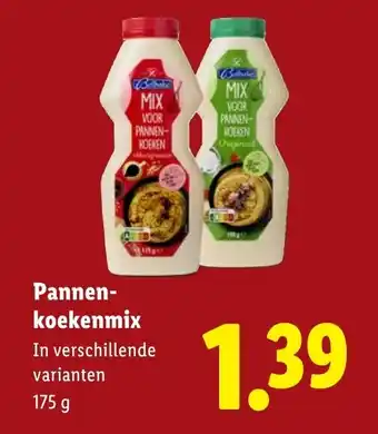 Lidl Pannen koekenmix aanbieding