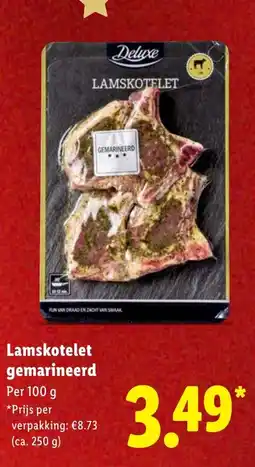 Lidl Lamskotelet gemarineerd aanbieding