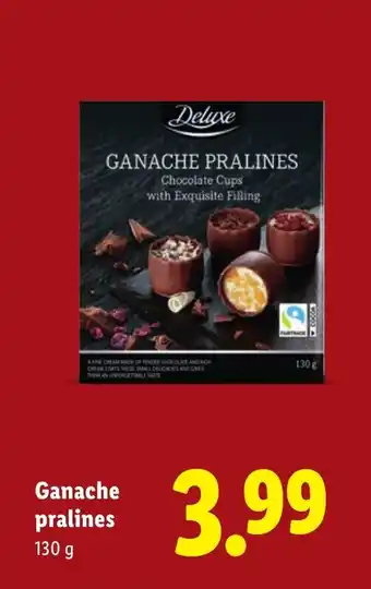 Lidl Ganache pralines aanbieding