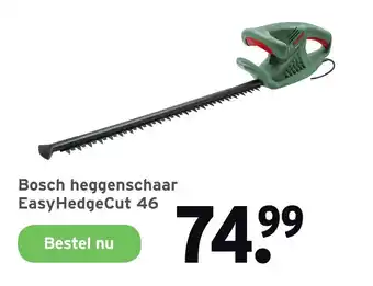 GAMMA Bosch heggenschaar EasyHedgeCut 46 aanbieding