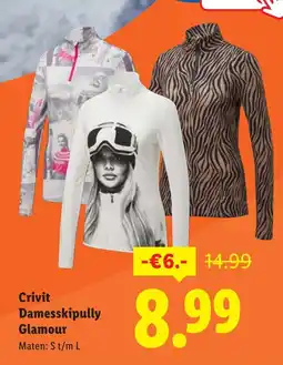 Lidl Crivit Damesskipully Glamour aanbieding