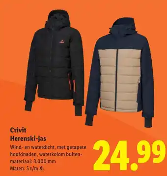 Lidl Crivit Herenski jas aanbieding