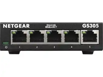 MediaMarkt Netgear Gs305-300pes aanbieding