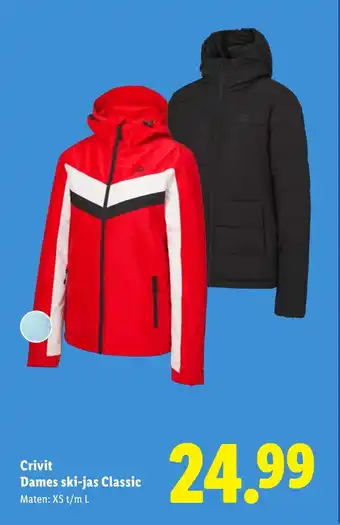 Lidl Crivit Dames ski-jas Classic aanbieding