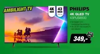 EP Philips LED TV 43PUS8500 aanbieding
