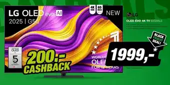 EP LG OLED65G56LS EVO 4K TV (2025) aanbieding