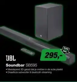 EP JBL SB 595 Soundbar Zwart aanbieding