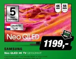 EP Samsung Neo QLED 4K QE55QN92F TV (2025) aanbieding