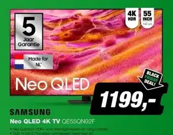 EP Samsung Neo QLED 4K QE55QN92F TV (2025) aanbieding
