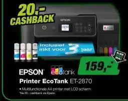 EP Epson EcoTank ET-2870 Printer aanbieding