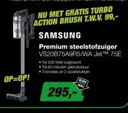 EP Samsung VS20B75A9R5/WA Jet™ 75E Premium Steelstofzuiger aanbieding