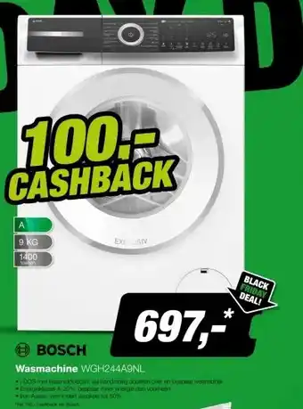 EP BOSCH WGH244A9NL Serie 6 EXCLUSIV Wasmachine aanbieding