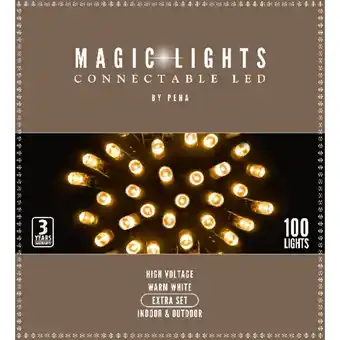 Pets Place Magic Lights Conn Led 100l Extra Buiten - Verlichting - 10 m Warm Wit 100 led Extra aanbieding