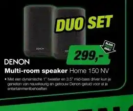 EP EP:Bundel Denon Home 150 NV Duo Set aanbieding