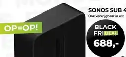 EP Beerepoot SONOS SUB 4 (ZWART) aanbieding