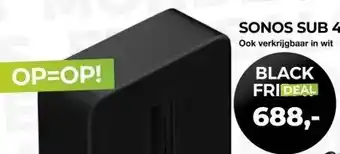 EP Beerepoot SONOS SUB 4 (ZWART) aanbieding