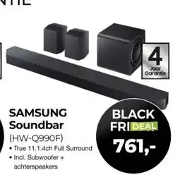 EP Beerepoot SAMSUNG Soundbar (HW-Q990F) aanbieding