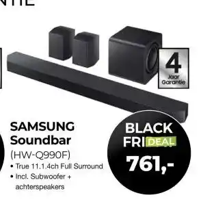 EP Beerepoot SAMSUNG Soundbar (HW-Q990F) aanbieding
