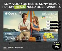 EP Beerepoot SONY BRAVIA 3 4K Televisie aanbieding