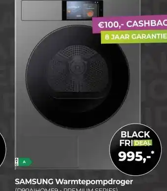 EP Beerepoot SAMSUNG Warmtepompdroger aanbieding