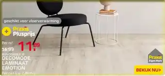 Praxis Decomode laminaat emotion aanbieding