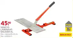 Praxis Sencys laminaatsnijder XL aanbieding