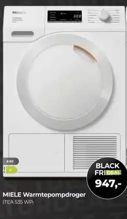 EP Beerepoot MIELE Warmtepompdroger aanbieding