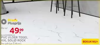 Praxis Pvc vloer tegel xxl solid rock aanbieding