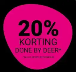 Van Asten BabySuperstore DONE BY DEER aanbieding