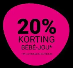 Van Asten BabySuperstore BÉBÉ-JOU aanbieding