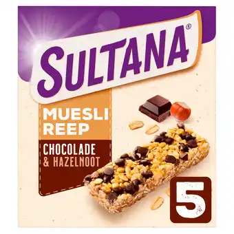 PLUS Verkade Sultana mueslireep chocolade aanbieding