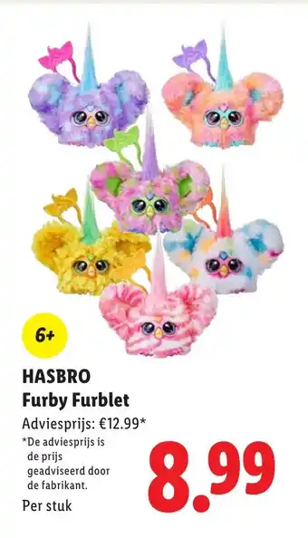 Lidl Hasbro furby furblet aanbieding