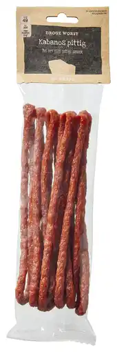 PLUS PLUS Kabanos Pittig aanbieding