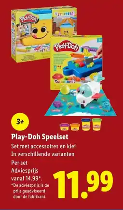Lidl Play-Doh Speelset aanbieding