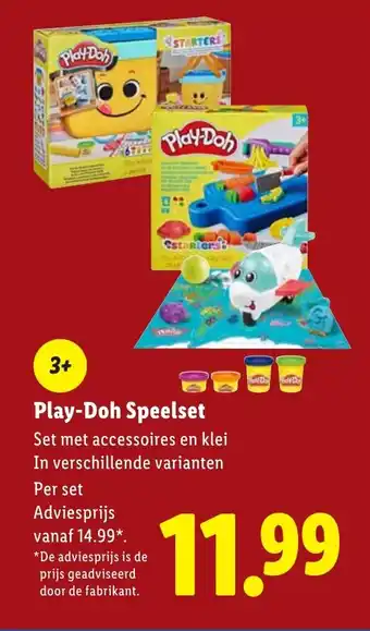 Lidl Play-Doh Speelset aanbieding