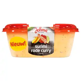 PLUS Johma Surimi rode curry salade aanbieding