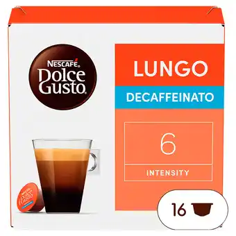 PLUS Nescafe Dolce Gusto koffiecups lungo decafé aanbieding