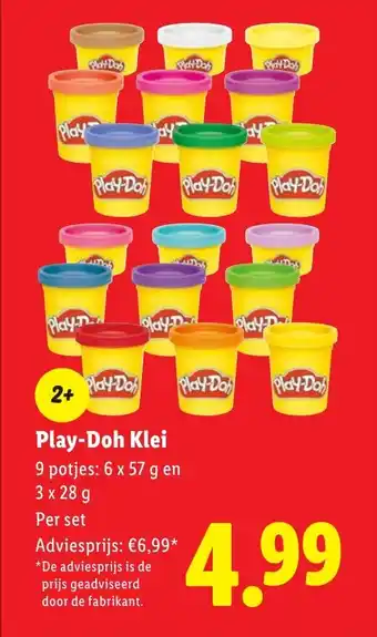 Lidl Play-Doh Klei aanbieding