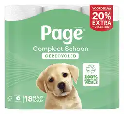 PLUS Page Compleet Schoon Recycled Toiletpapier aanbieding