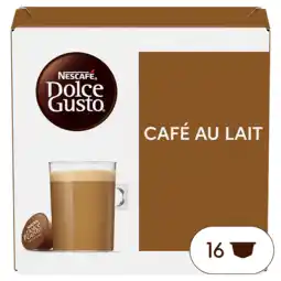 PLUS Nescafe Dolce Gusto koffiecups cafe au lait aanbieding