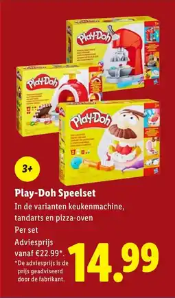 Lidl Play-Doh Speelset aanbieding