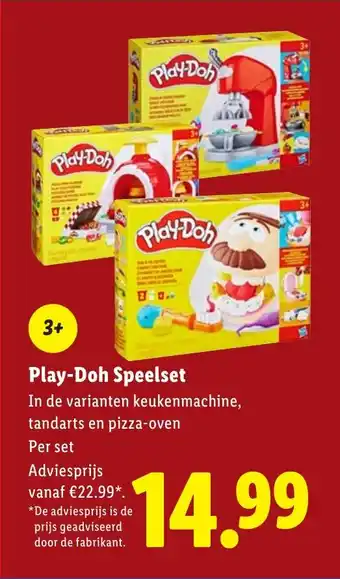 Lidl Play-Doh Speelset aanbieding