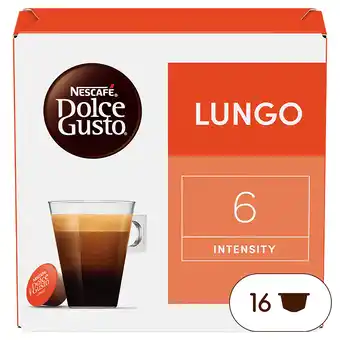 PLUS Nescafe Dolce Gusto koffiecups lungo aanbieding