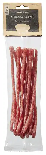 PLUS PLUS Kabanos Naturel aanbieding