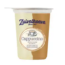 PLUS Zuivelhoeve Boer'n vla Cappuccino 450g aanbieding