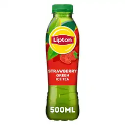 PLUS Lipton Ice tea green strawberry aanbieding