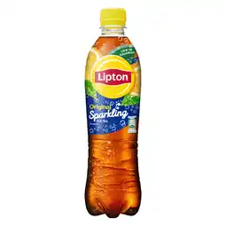 PLUS Lipton Ice tea sparkling aanbieding